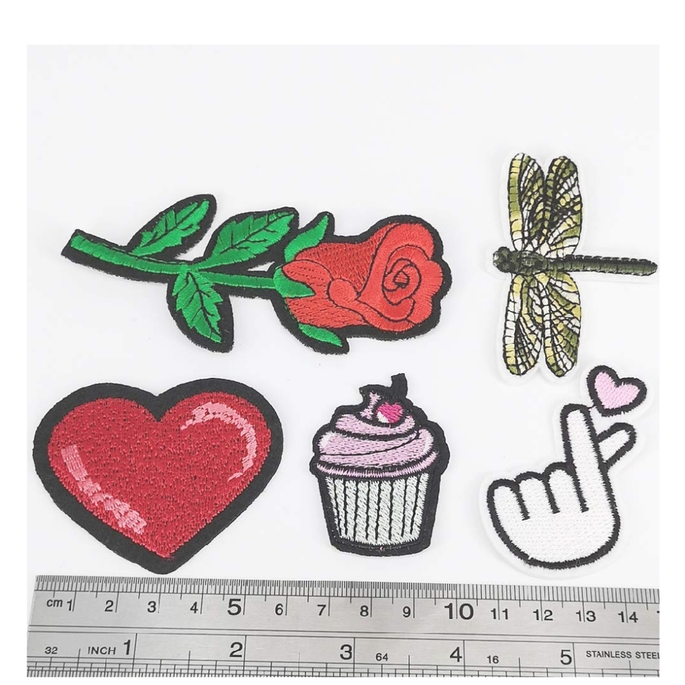 10 Iron on Patches VSCO Aesthetic 1" 2" 3" - Picture 4 of 6